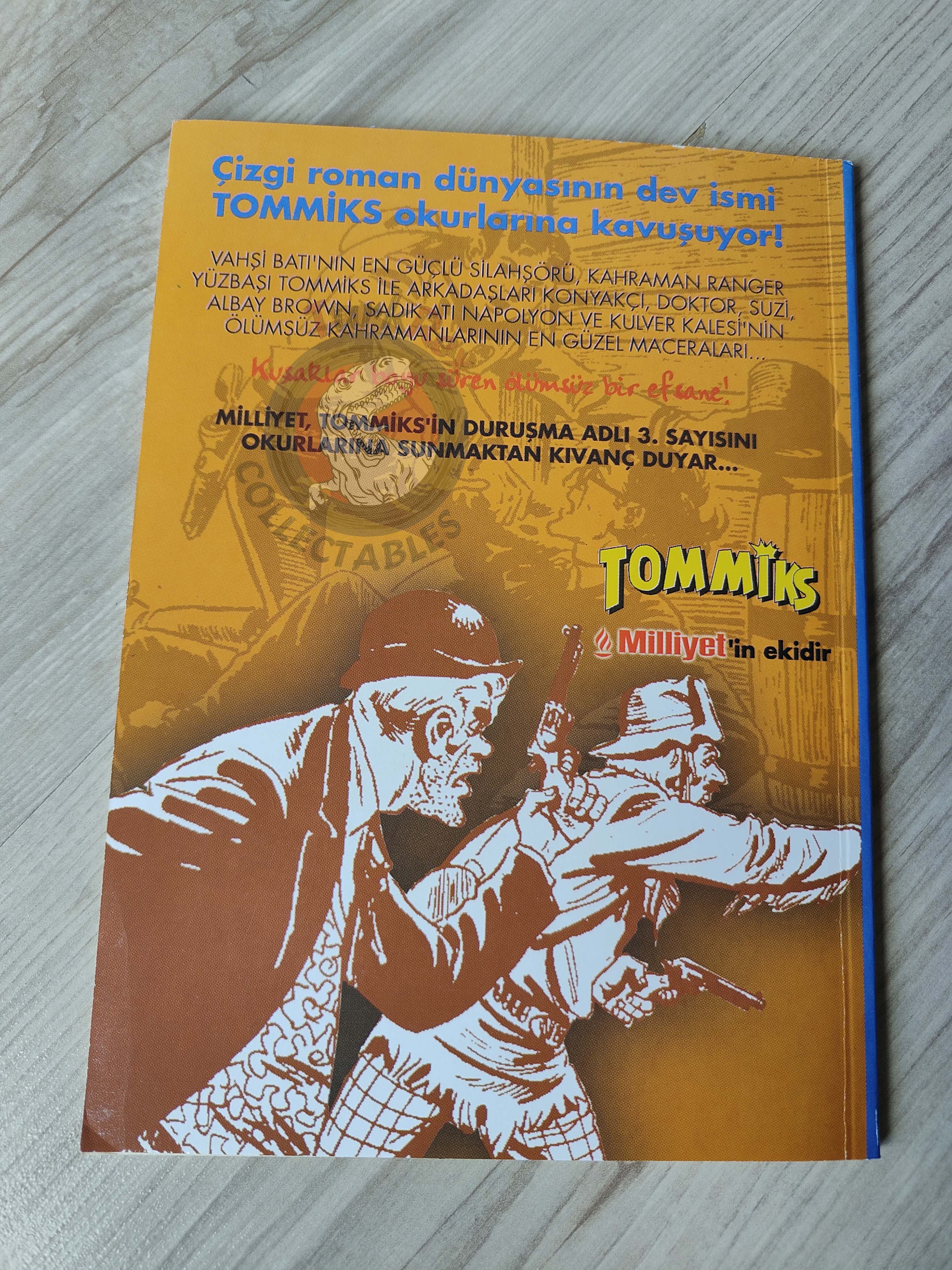 Capitan Miki #3 Alba di Fuoco Turkish Comic Turkey EsseGesse