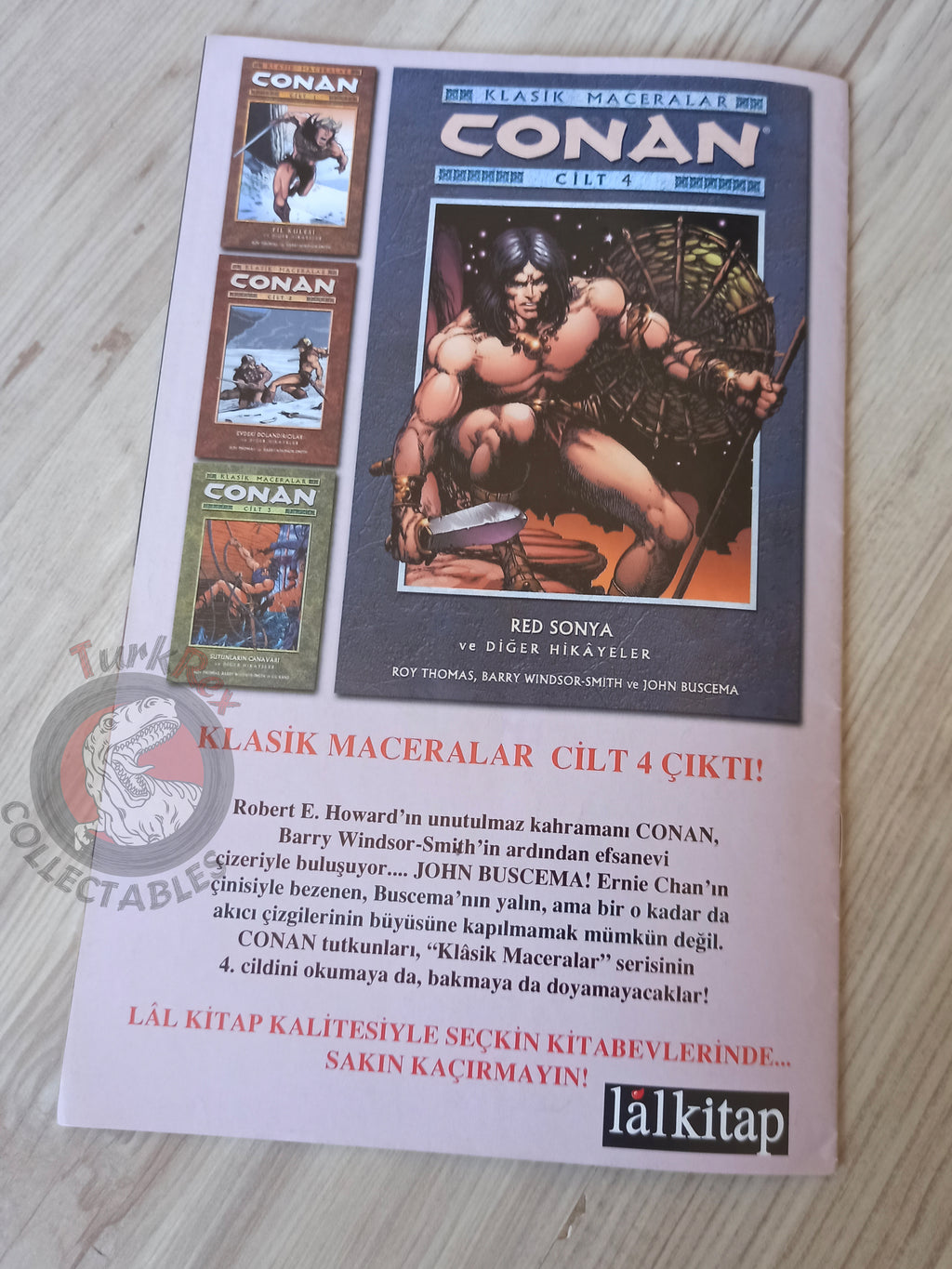 Conan the Legend #11 Turkish Comic Turkey Dark Horse Comics