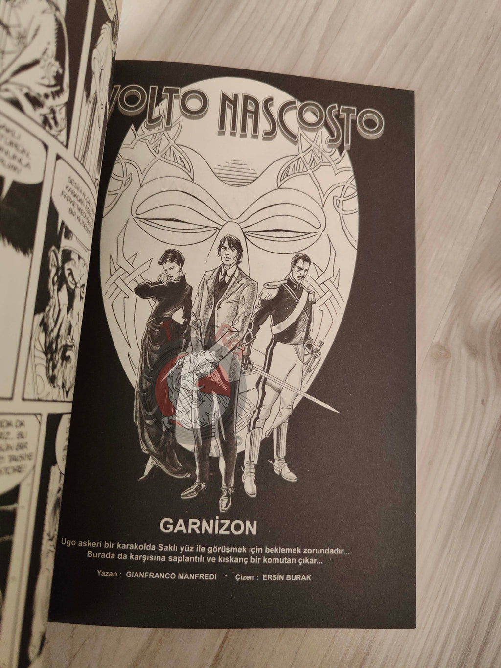 Volto Nascosto Vol #5 Pioggia di sangue Turkish Signed Comic Turkey Bonelli #9 #10