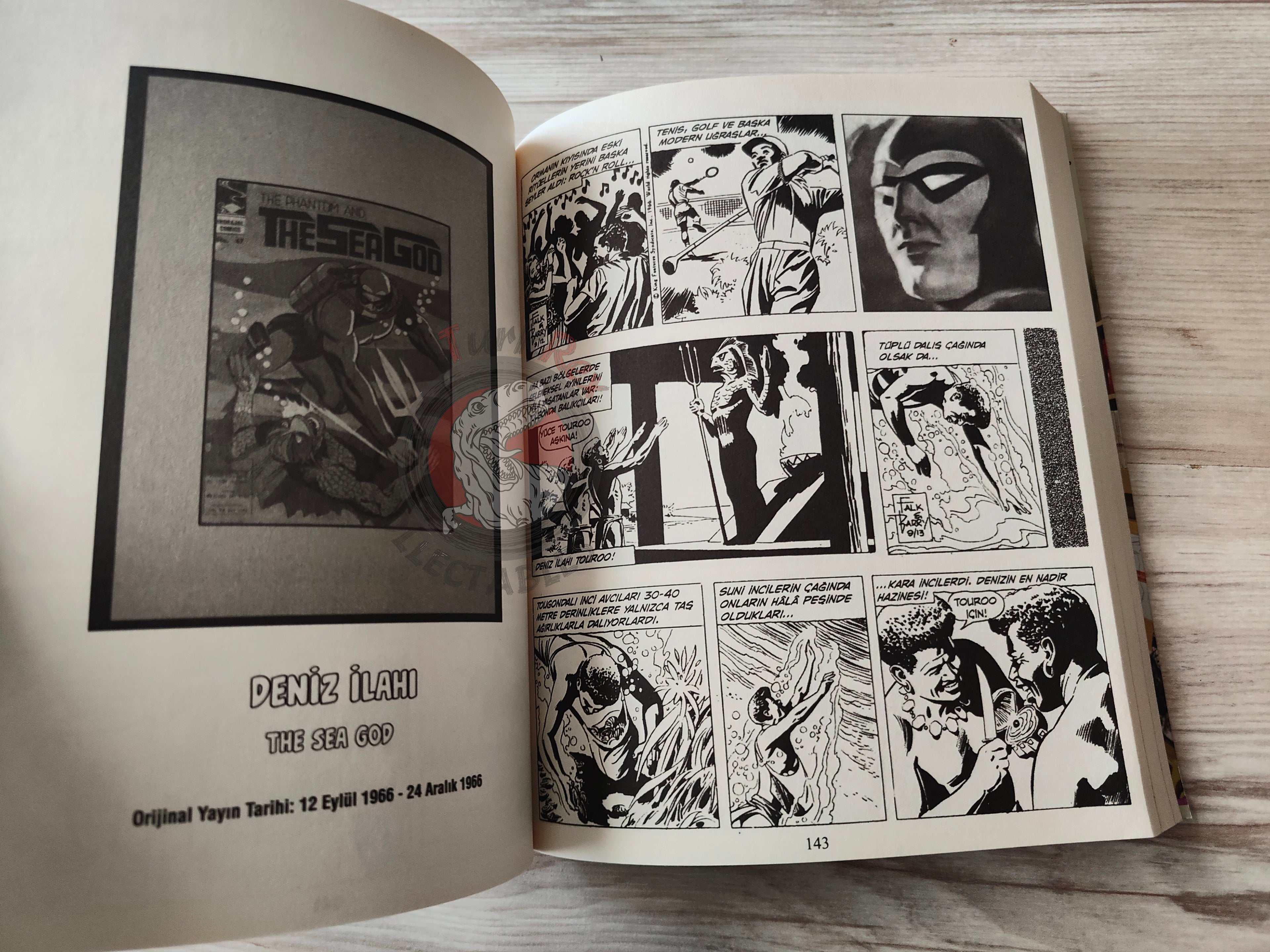 The Phantom #3 2013 Prince Hali and the White Stallion Turkish Comic Turkey