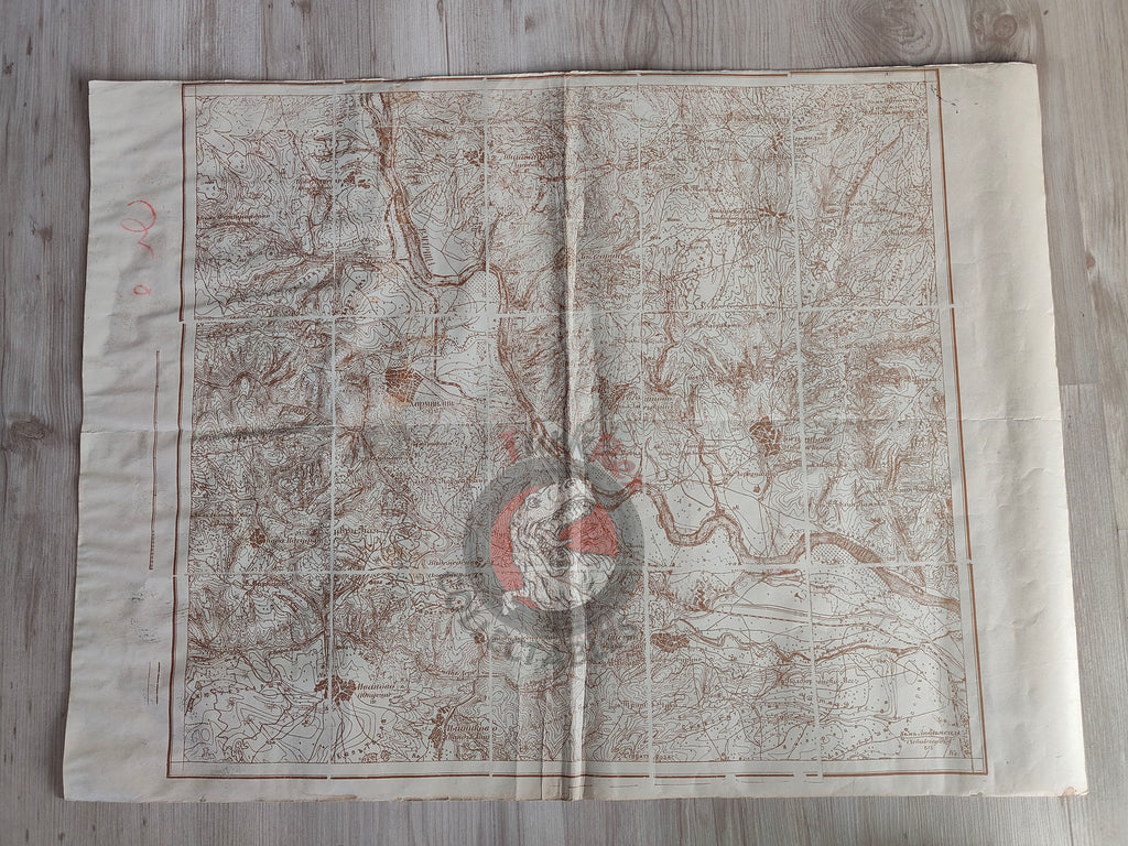 Basra Vilayet Ottoman Map 1915 General Staff of the Ottoman Army Kuwait Iraq Middle East WW1 Saudi Arabia