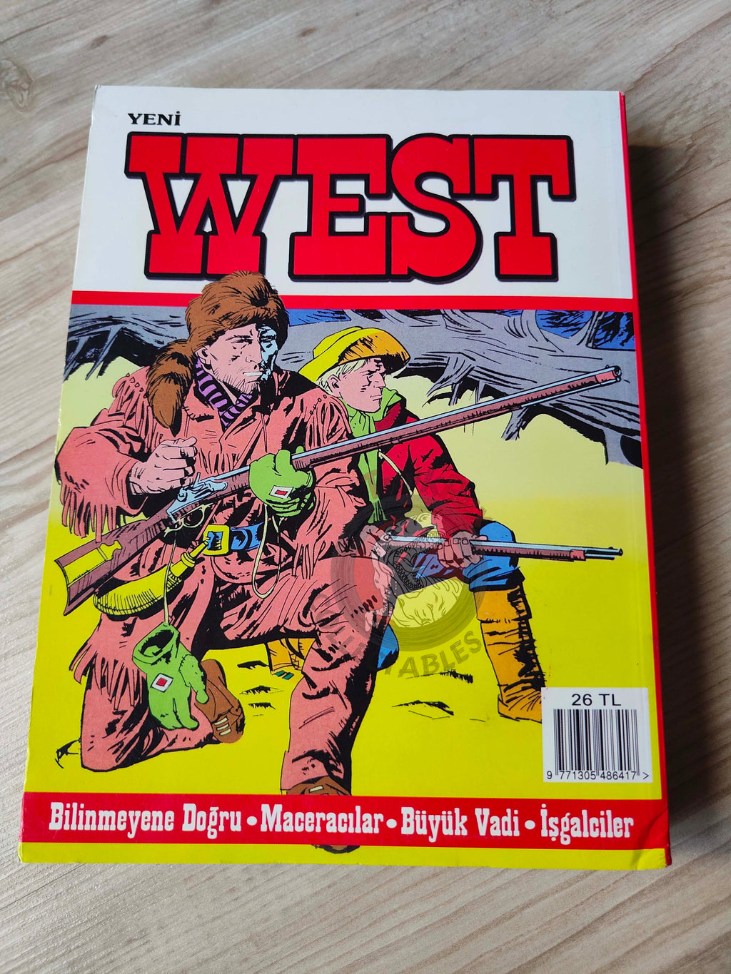 Storia del West Vol #1 Verso l’ignoto Turkish Comic Turkey #1 #2 #3 #4