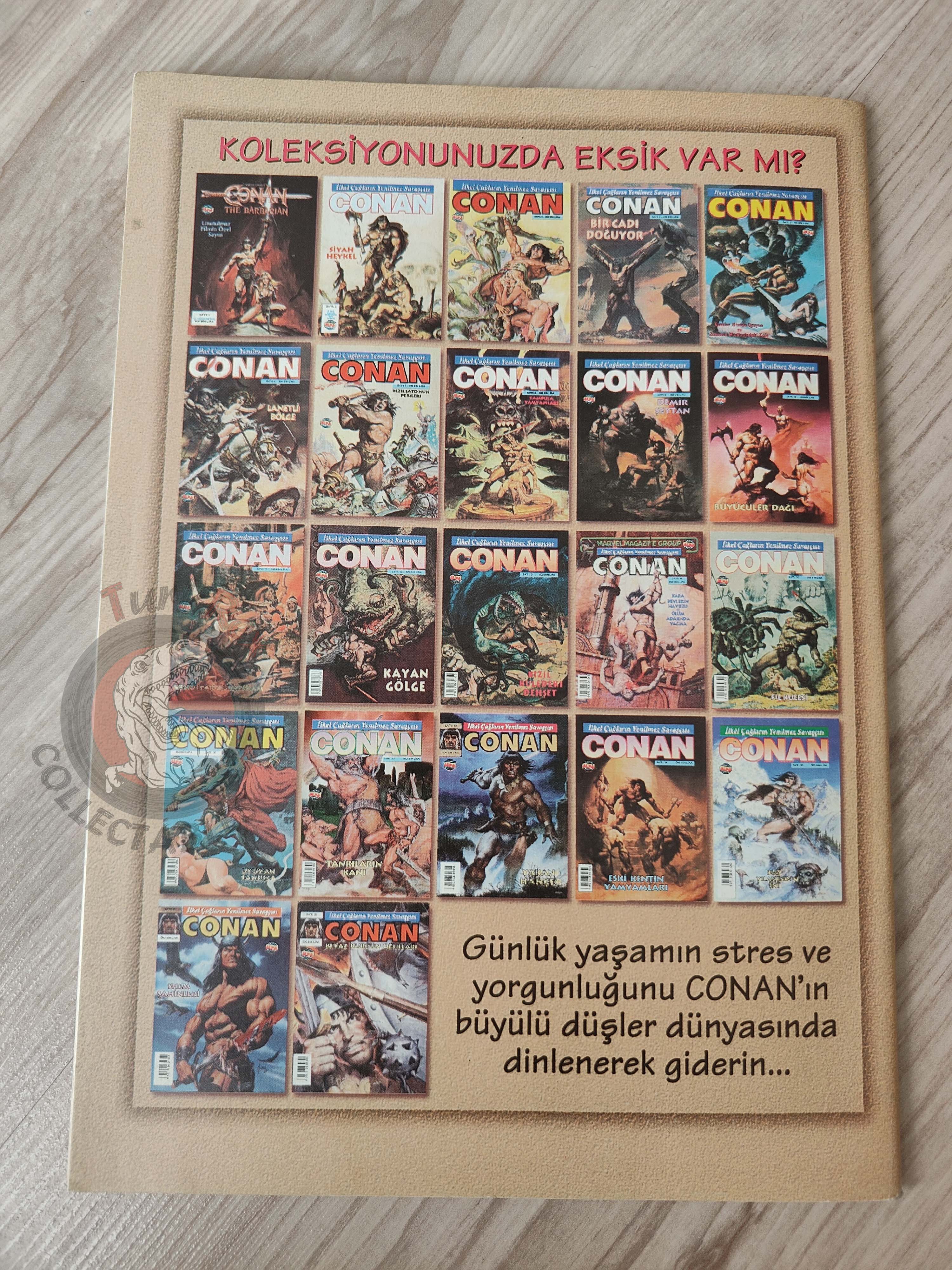 Imparator Conan #2 Conan the King #38 #39 Turkish Comic Turkey