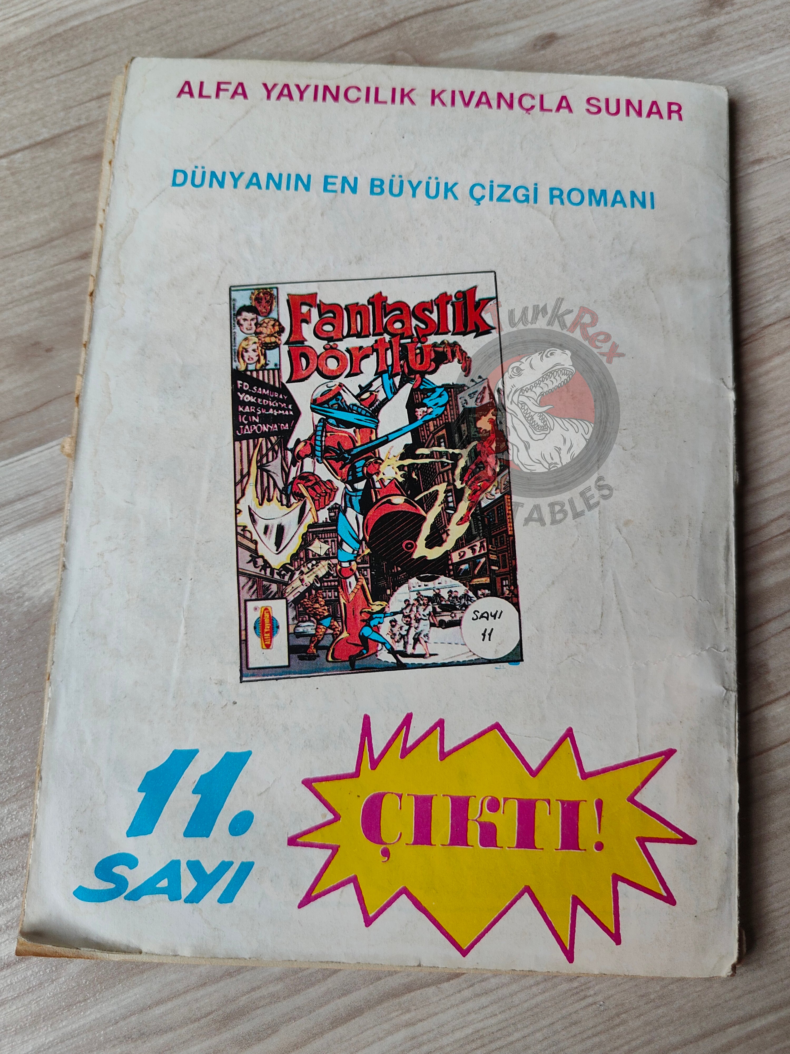Captain America – Issue #11 1988 Turkish Comic Turkey #195 #196 #197 #198