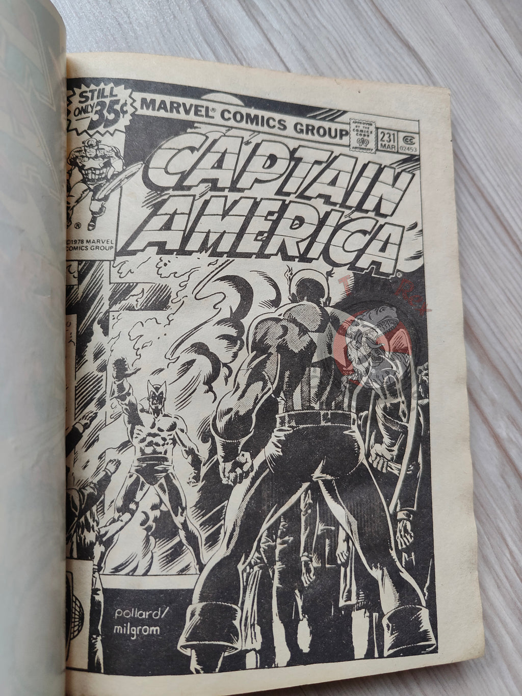 Captain America – Issue #20 1988 Turkish Comic Turkey #231 #232 #233 #234