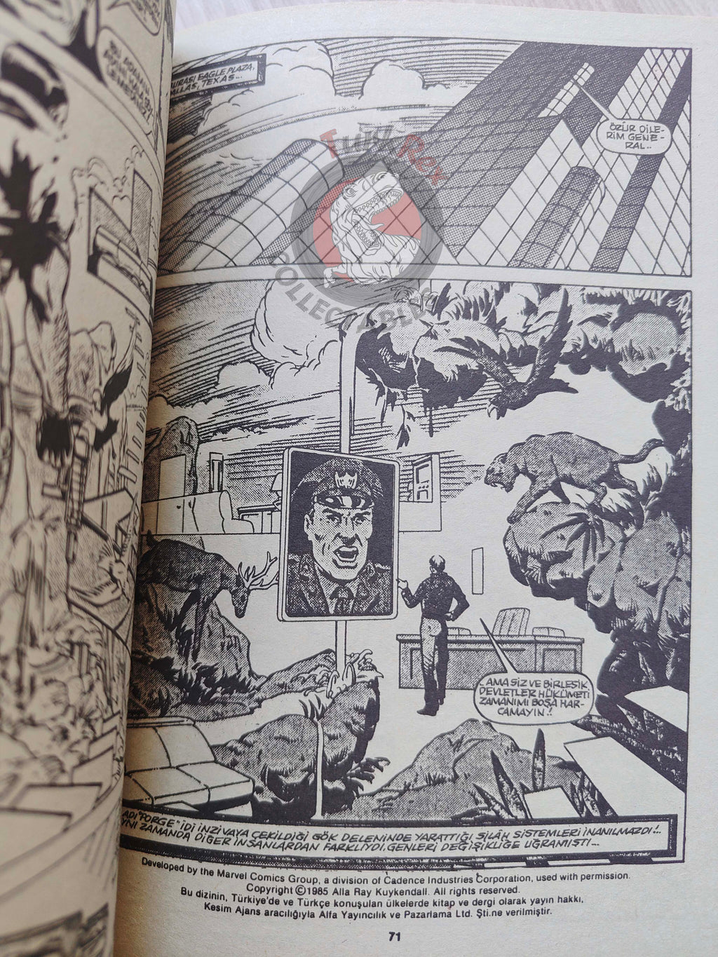 Rom the Space Knight #14 1985 Turkish Comic Turkey #59 #60 #61 #62