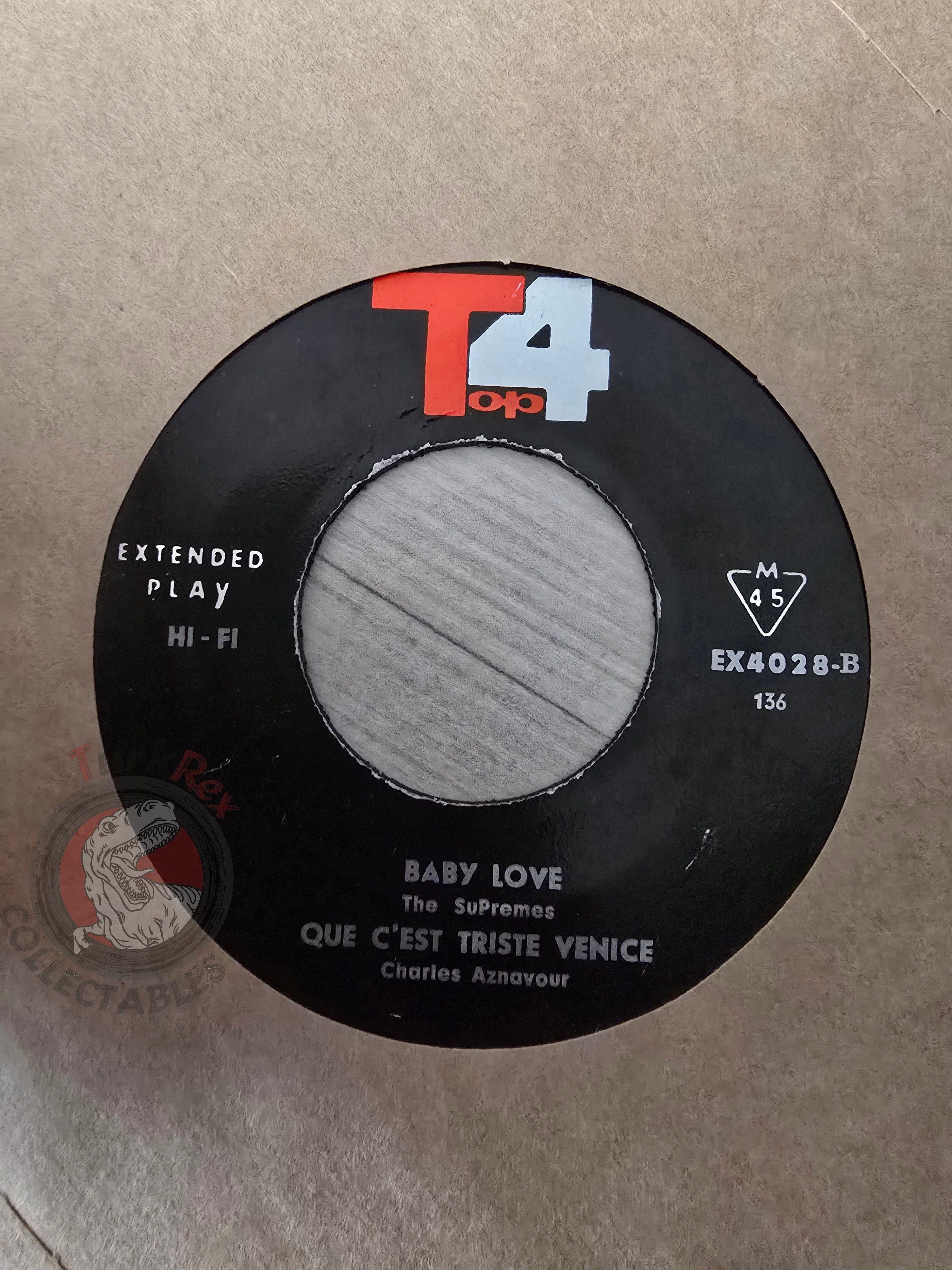 The Animals / The Supremes / Charles Aznavour 7" Iran Pressing Vinyl Iranian Edition